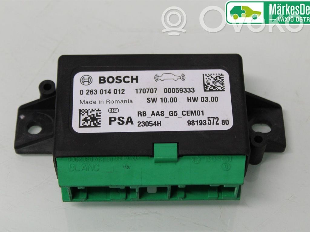 Peugeot 308 Parking PDC control unit/module 