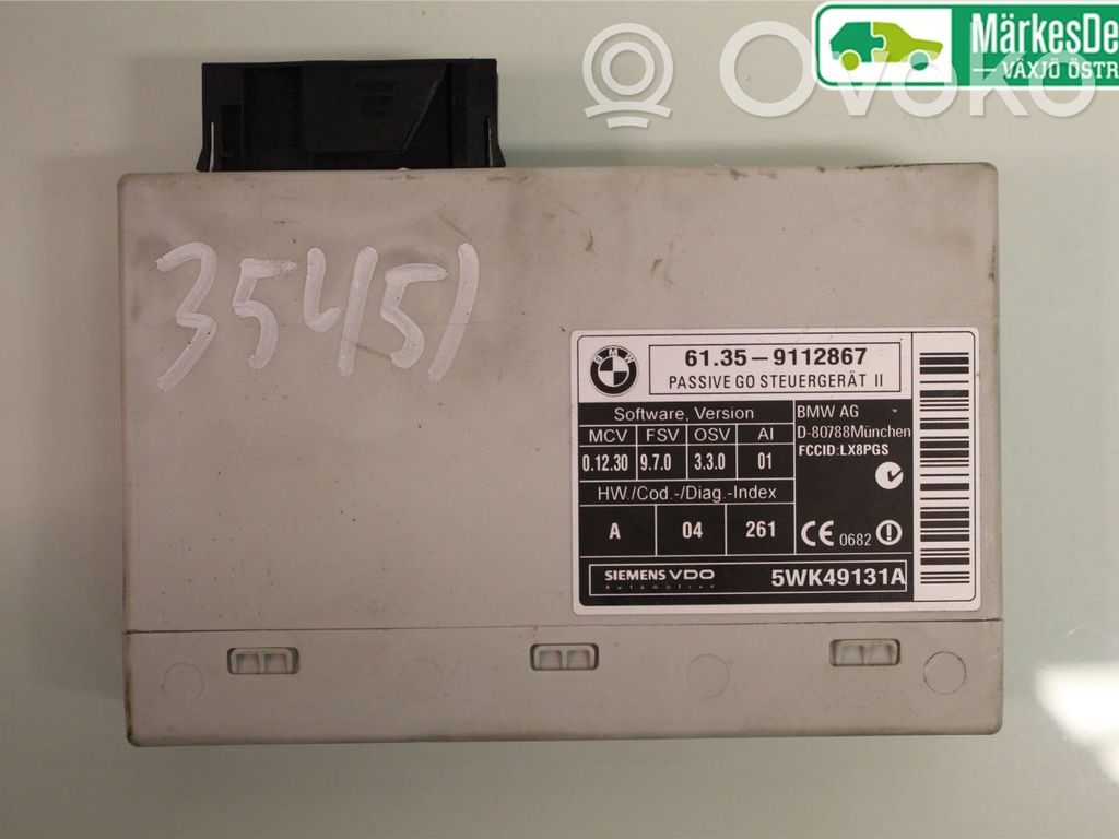 Other control units/modules   61359134707,5WK49131A,61359112867
