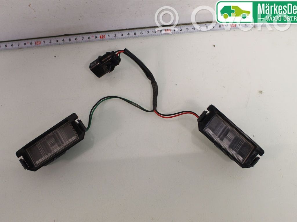 KIA Picanto Éclairage de plaque d'immatriculation 