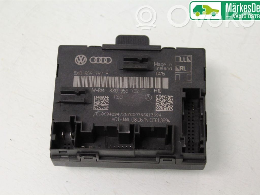 Door control unit/module   8X0959792H,8X0959792F,8X0959792F