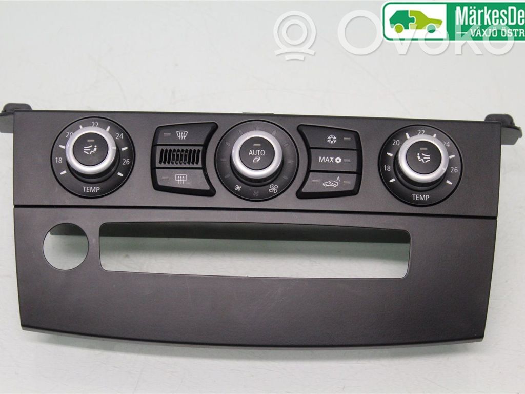 BMW 5 E60 E61 Climate control unit 