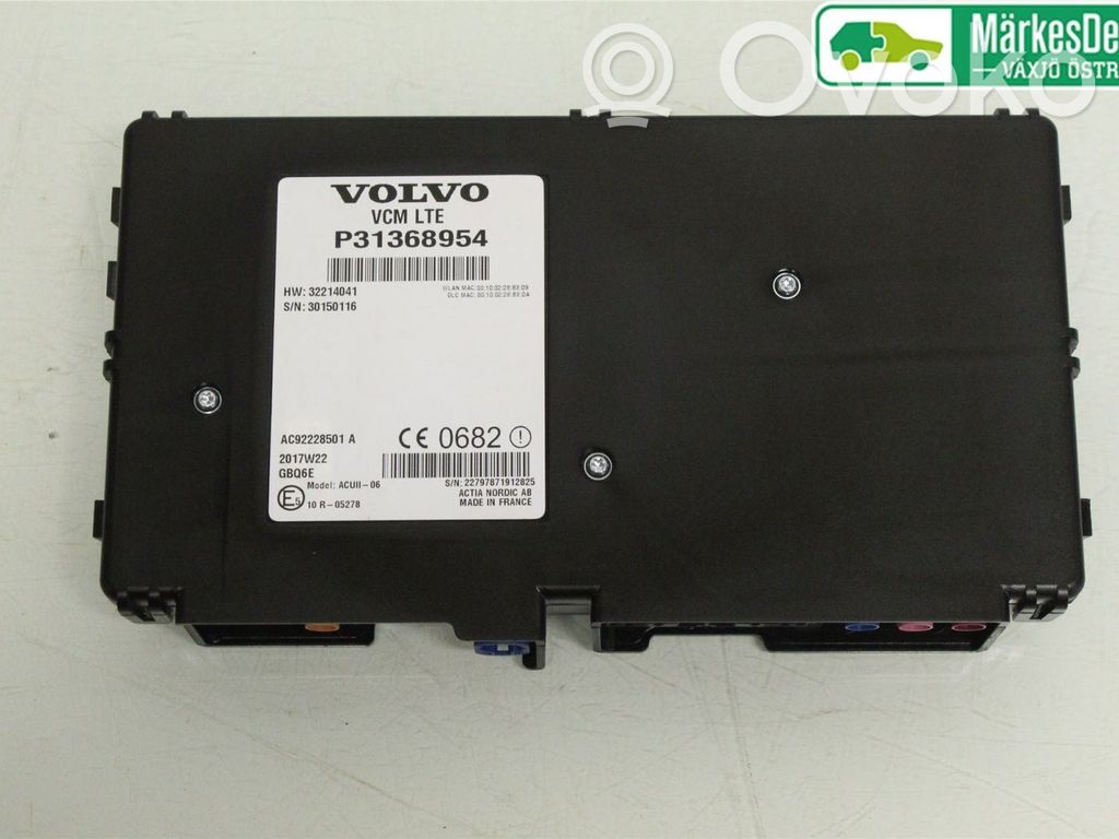 Unité de commande, module téléphone   36011549,AC92228501,31368954