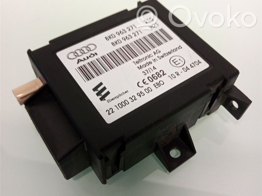 Auxiliary heating control unit/module   8K0963271,8K0963271,8K0963271