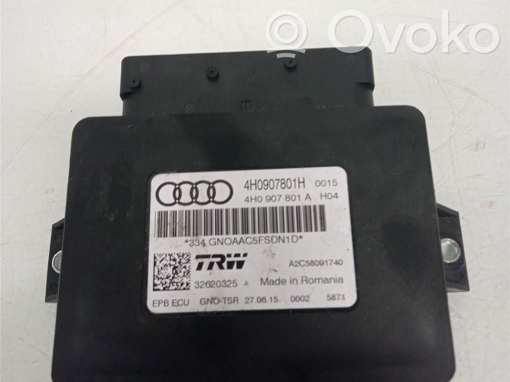 Module de commande de frein à main   4H0907801L,4H0907801H,4H0907801H