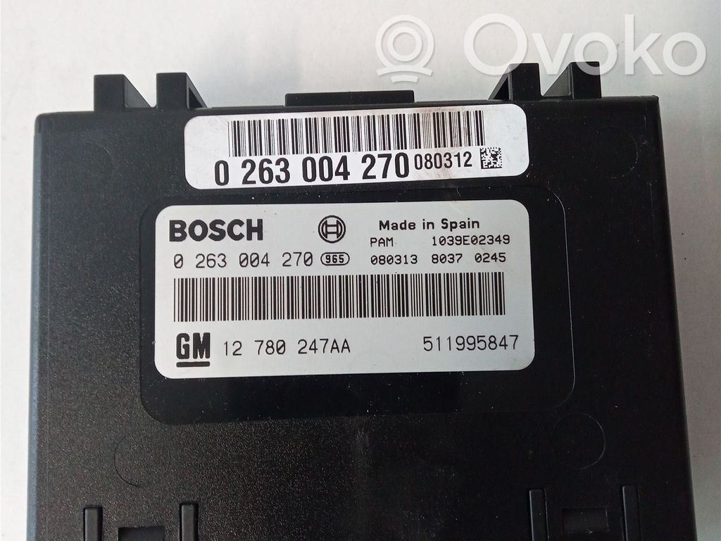 Other control units/modules   12780247,0263004270,0263004270