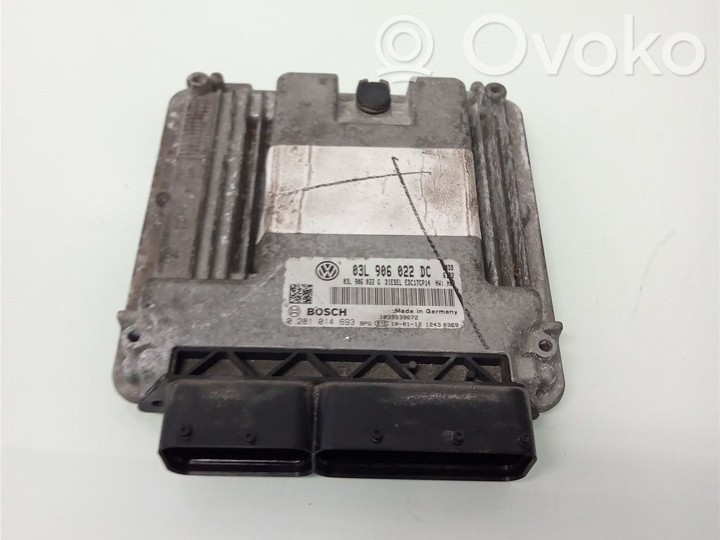 Volkswagen Golf VI Injection control unit/module 
