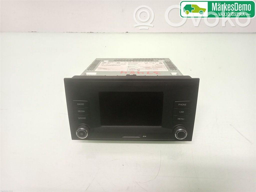 Seat Leon (5F) Panel / Radioodtwarzacz CD/DVD/GPS 