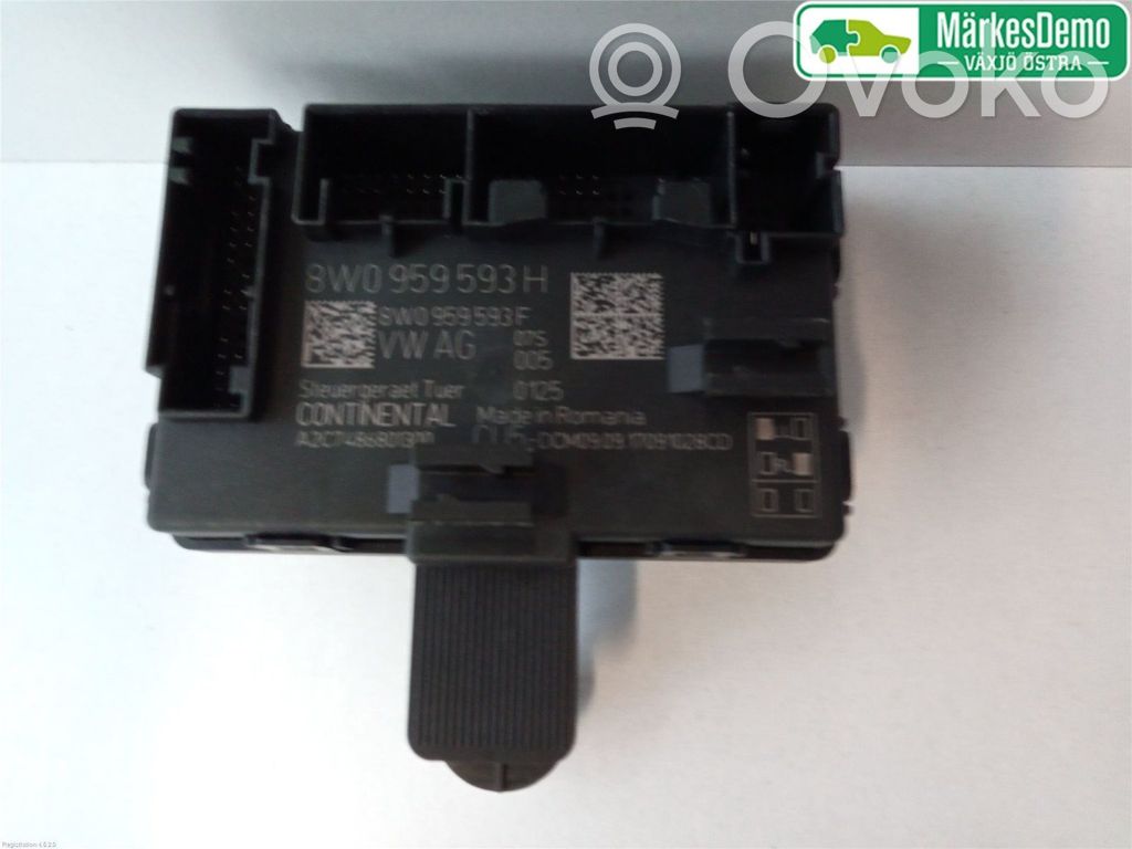 Unité de commande module de porte   4M0959793H,8W0959593H,8W0959593H