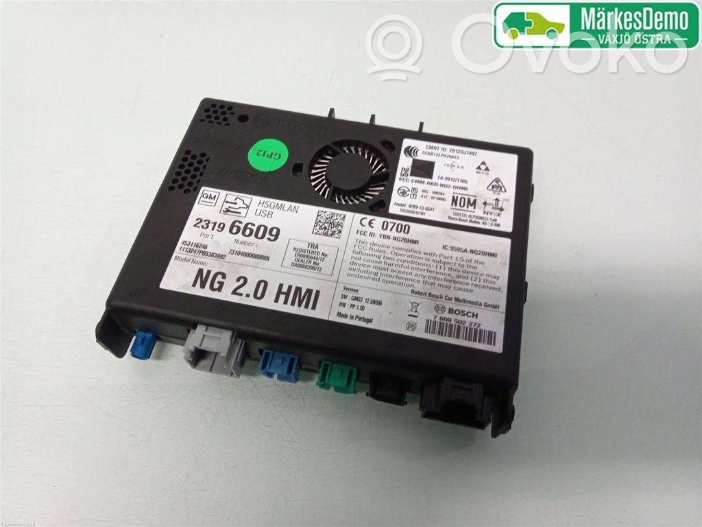 Opel Insignia A GPS navigation control unit/module 