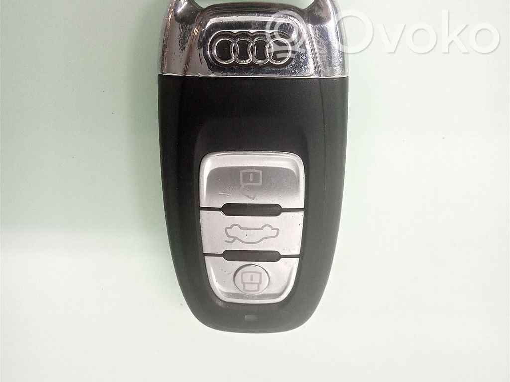Audi Q5 SQ5 8R Klucz / Karta zapłonu 