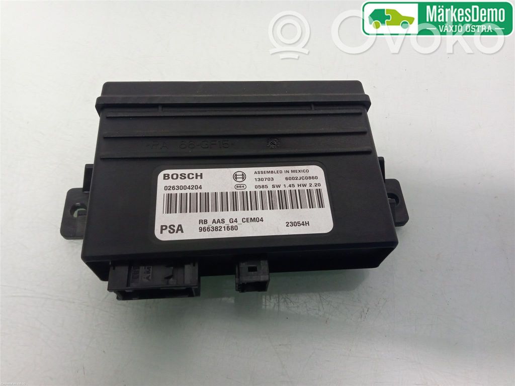 Citroen Berlingo Parking PDC control unit/module 
