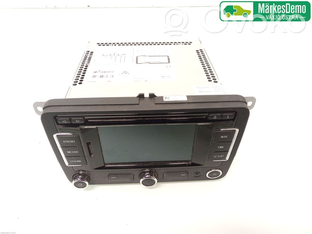 Skoda Yeti (5L) Panel / Radioodtwarzacz CD/DVD/GPS 