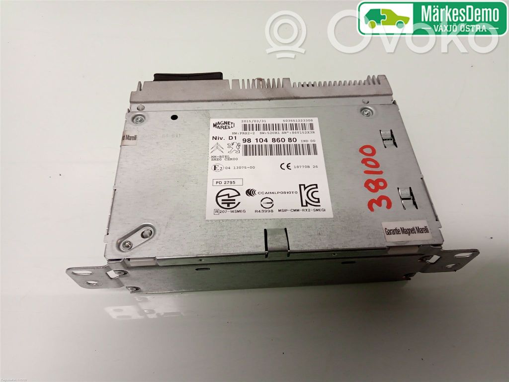 Citroen C4 Grand Picasso Panel / Radioodtwarzacz CD/DVD/GPS 
