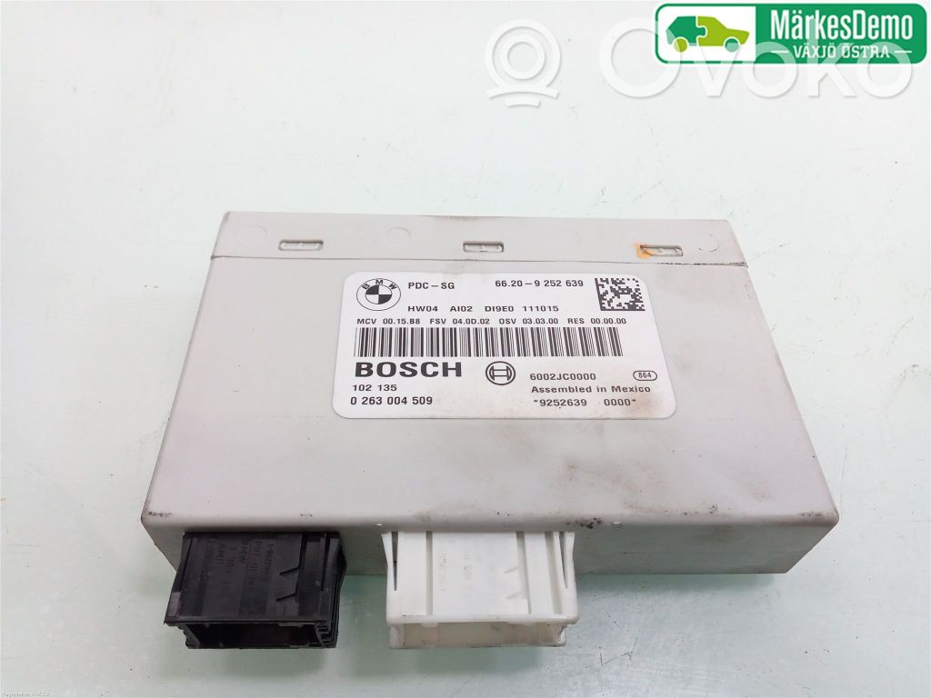 Pysäköintitutkan (PCD) ohjainlaite/moduuli   66209252639,66209252639,66209252639