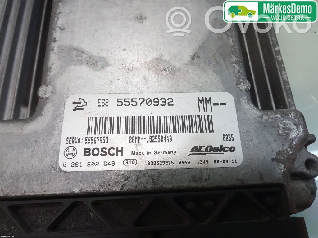 Opel Insignia B Injection control unit/module 