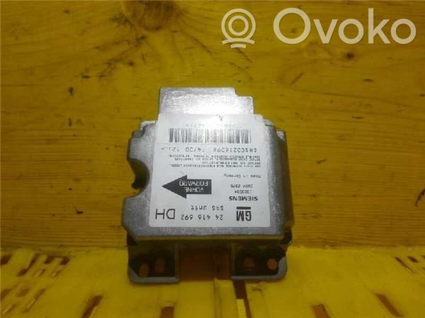Airbag control unit/module   24416692,DHS0D21609X