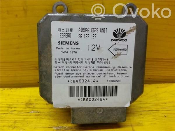 Airbag control unit/module   96187127,5WK4117A
