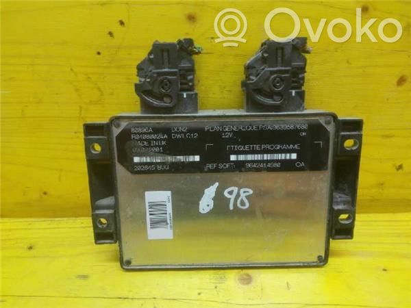 Citroen C15 Unidad de control/módulo ECU del motor 