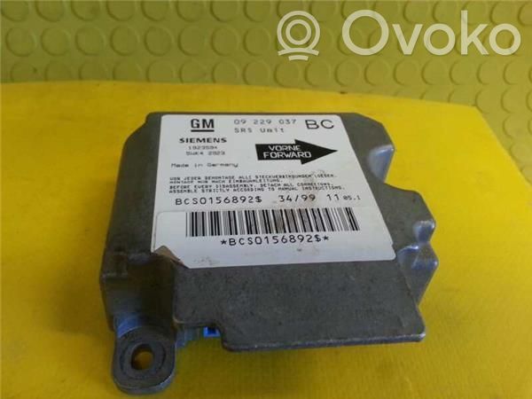 Opel Astra G Airbag control unit/module 