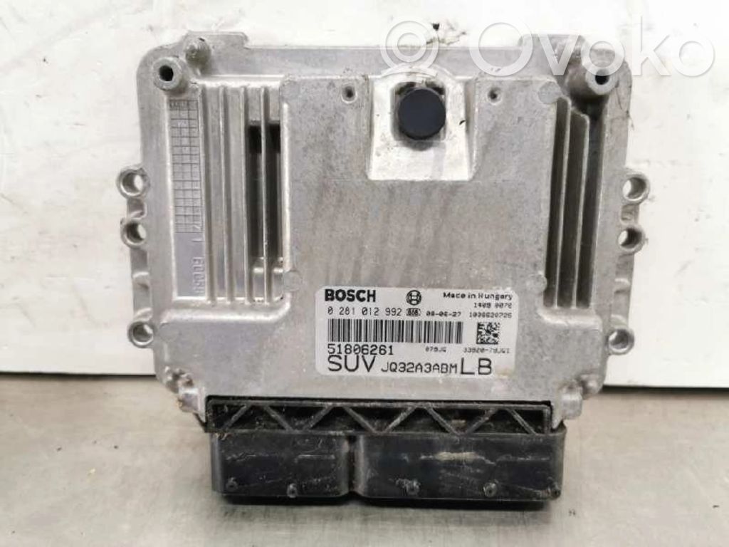 Engine control unit/module   JQ32A3ABM,0281012992,51806261
