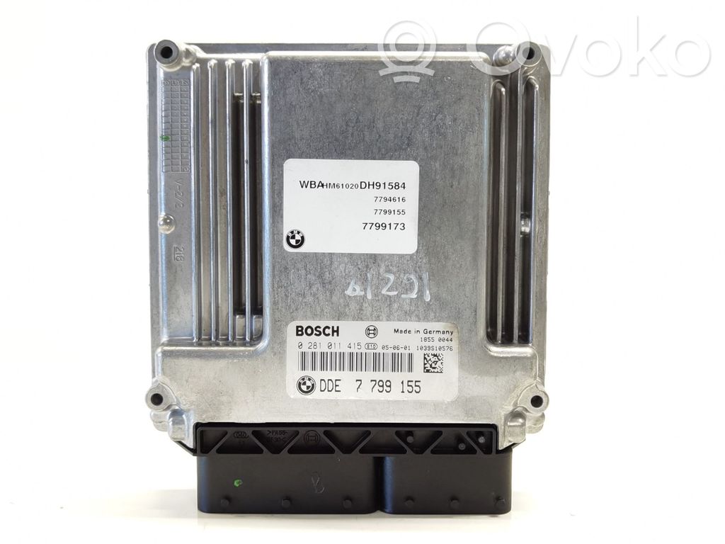 Engine control unit/module   DDE7799155