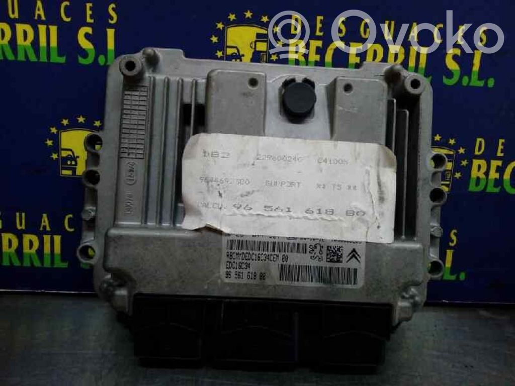 Unidad de control/módulo del motor   9656161880,9644692380,EDC16C34