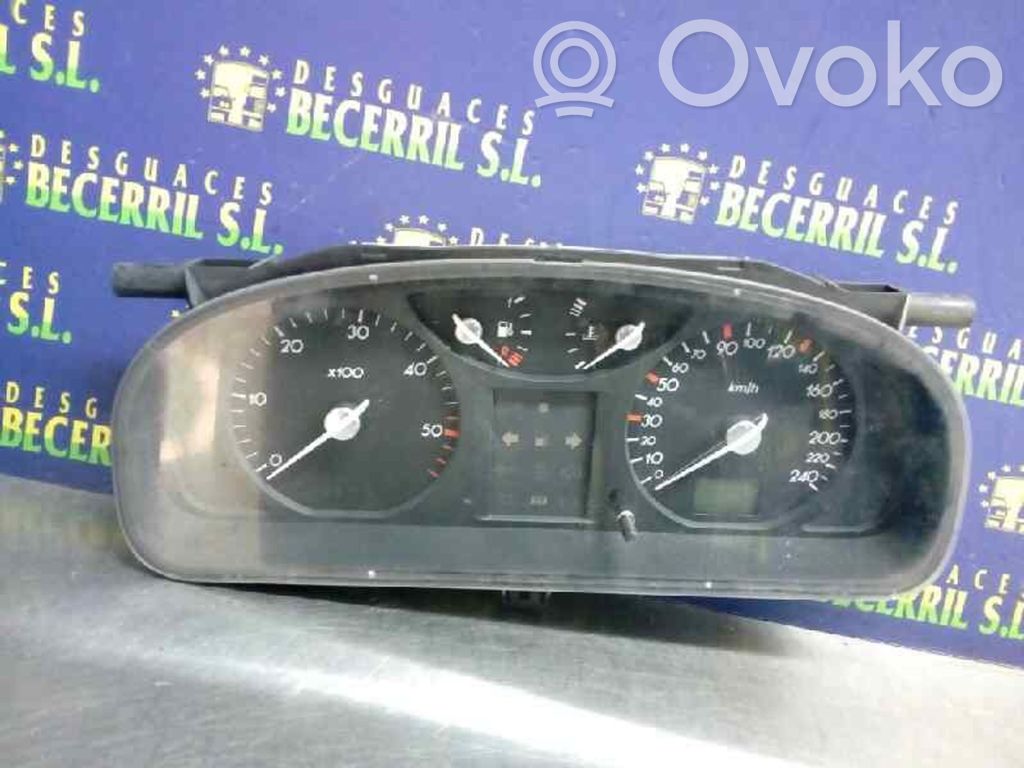 Geschwindigkeitsmesser Cockpit   8200218863,5514000062