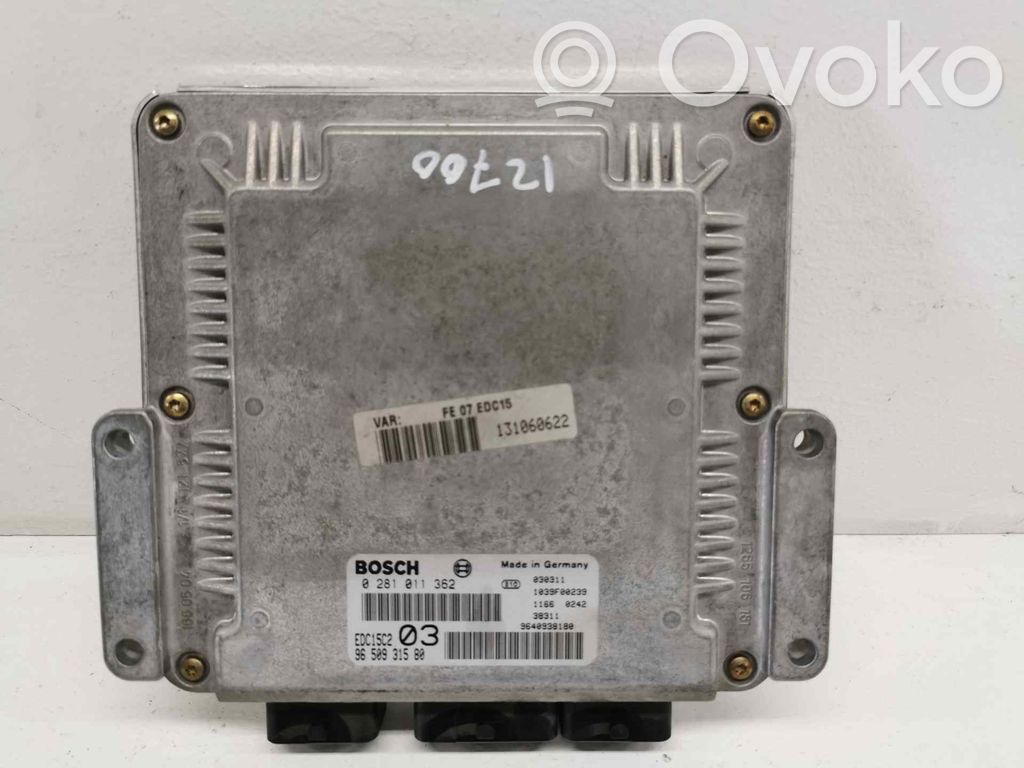 Citroen C5 Unitate/modul de control motor 