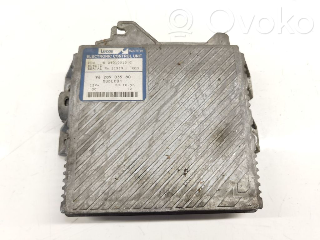 Engine control unit/module   9628903580,R04010013C