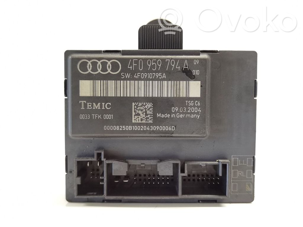 Audi A6 S6 C6 4F Alte unități/module de control 