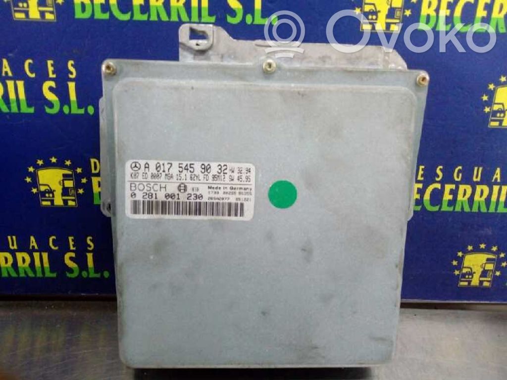 Engine control unit/module   A0175459032,0281001230,28SA2877