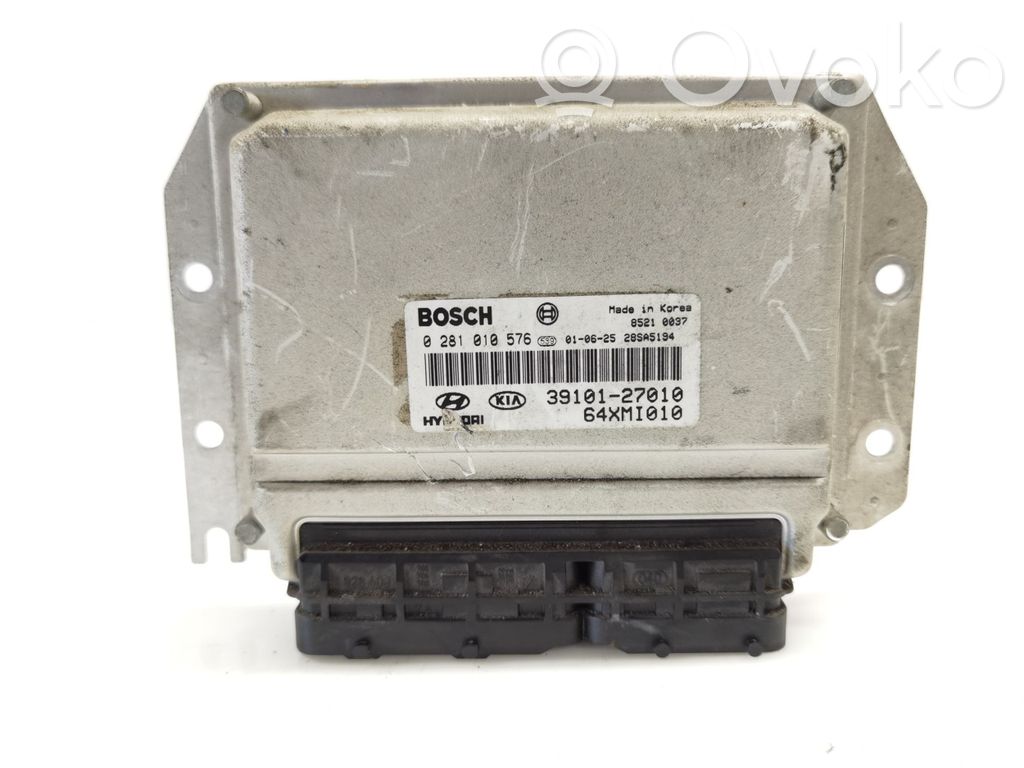 Unitate/modul de control motor   0281010576,3910127010,66XMI010