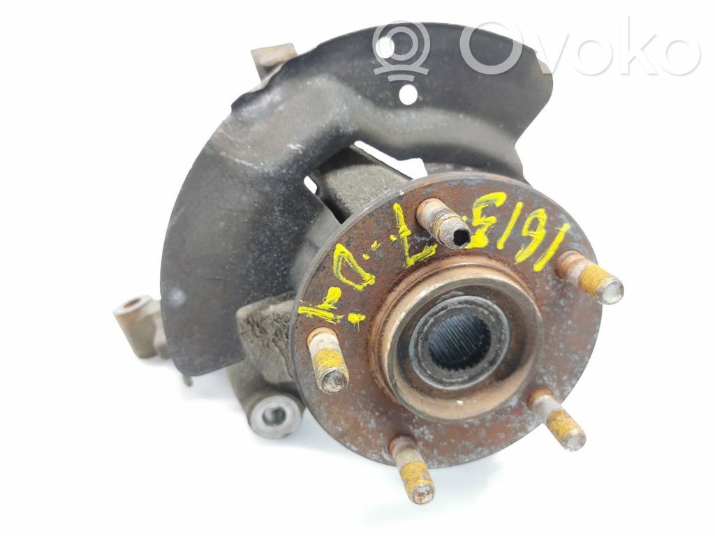 Front wheel hub spindle knuckle