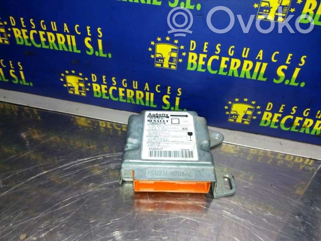 Centralina/modulo airbag   7700437477B,550803600