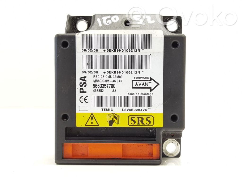 Citroen C2 Airbag control unit/module 