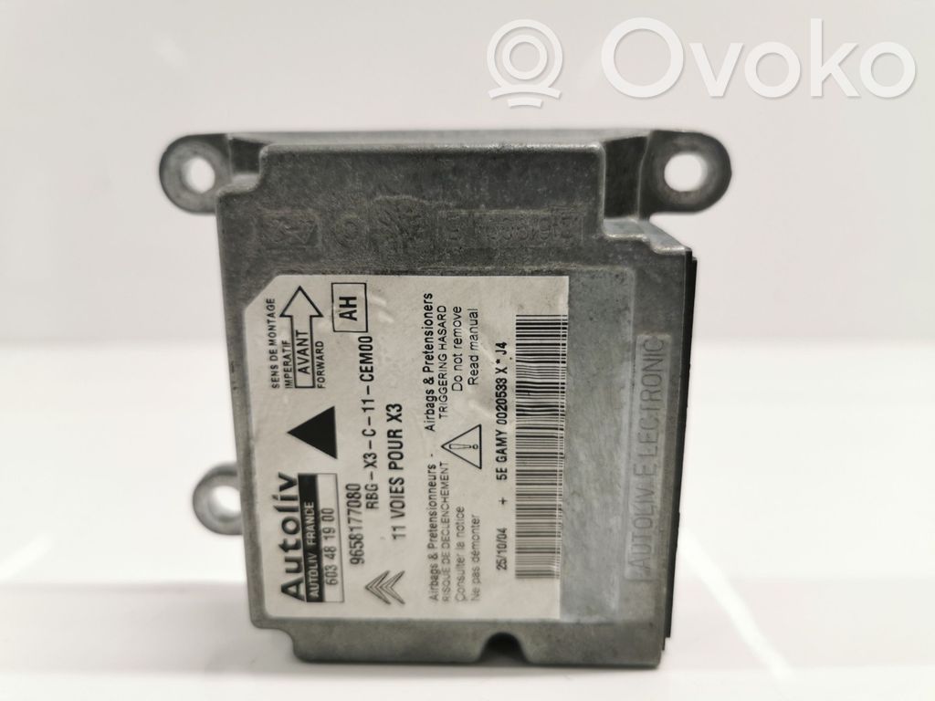 Citroen C5 Centralina/modulo airbag