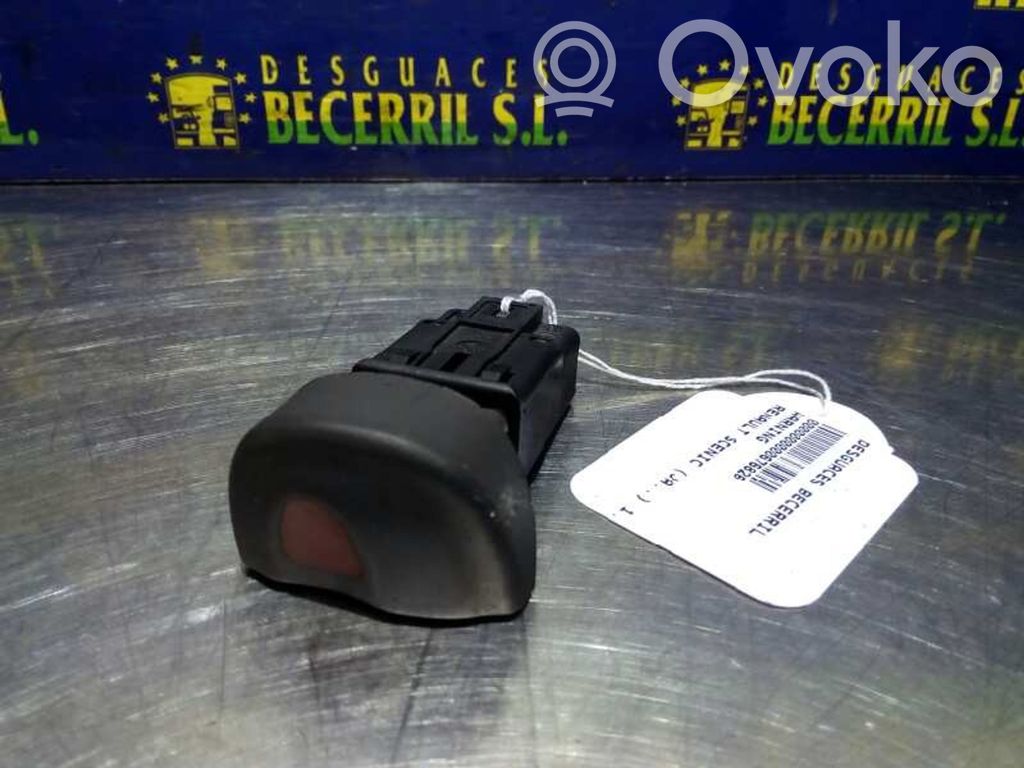 Botón interruptor de luz de peligro