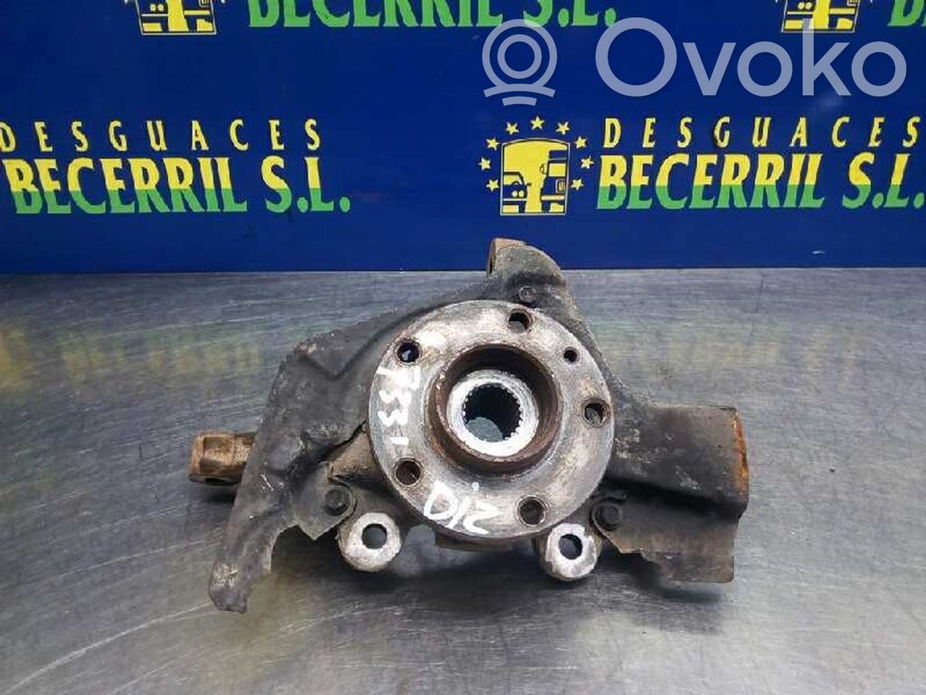 Front wheel hub spindle knuckle