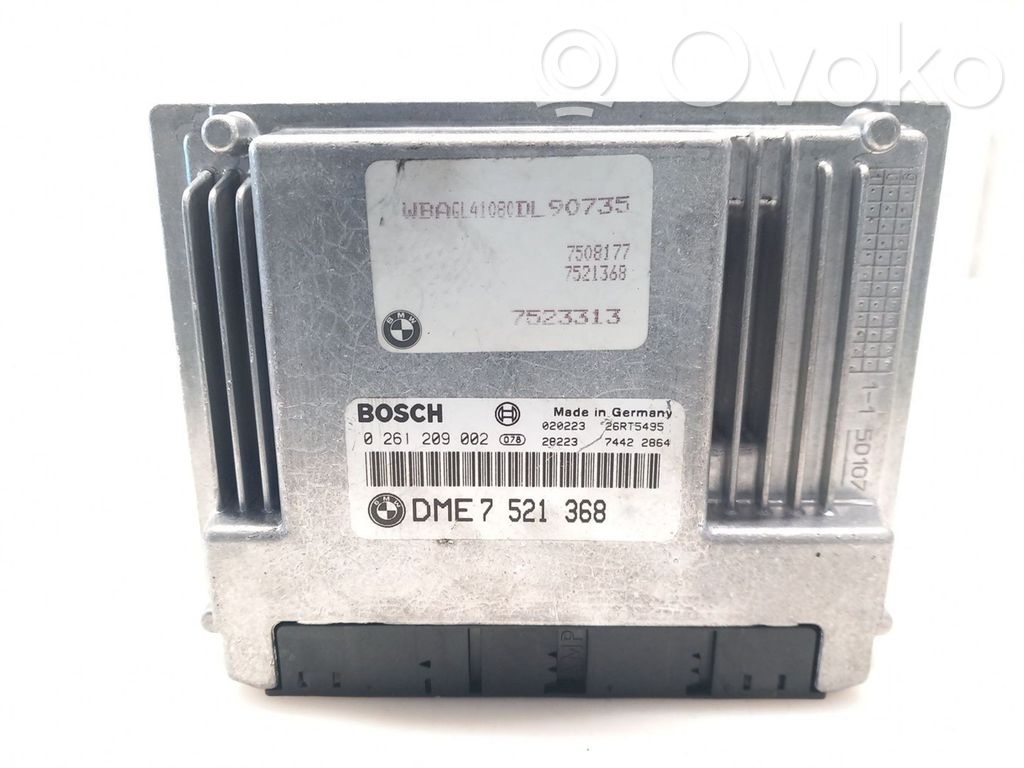 BMW 7 E65 E66 Engine control unit/module 