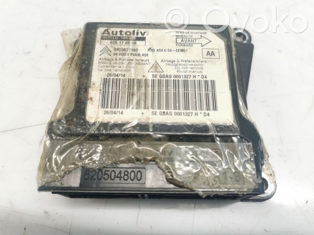 Citroen C3 Centralina/modulo airbag 