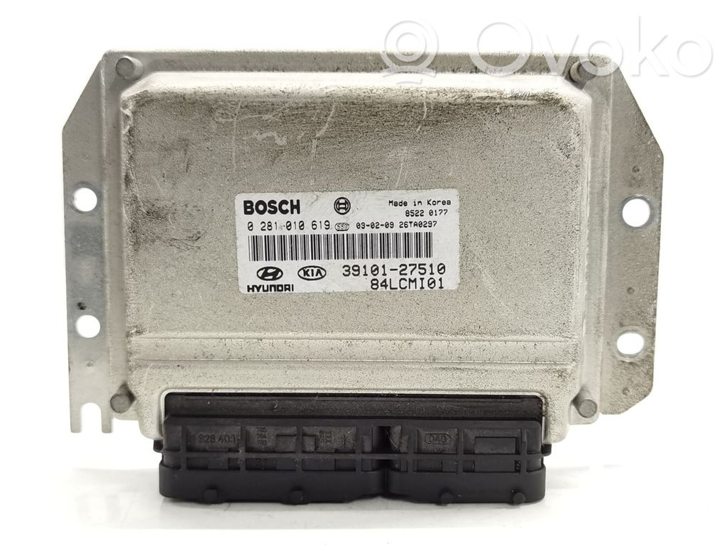 Engine control unit/module   3910127510,0281010619