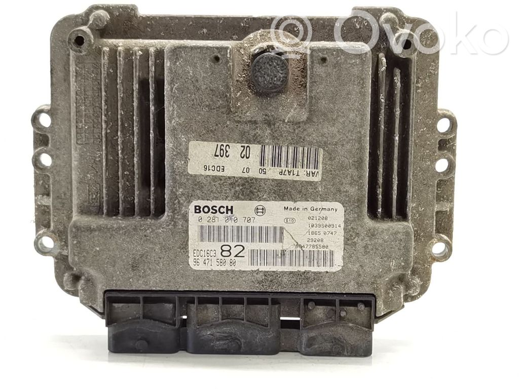 Peugeot 206 Sterownik / Moduł ECU 