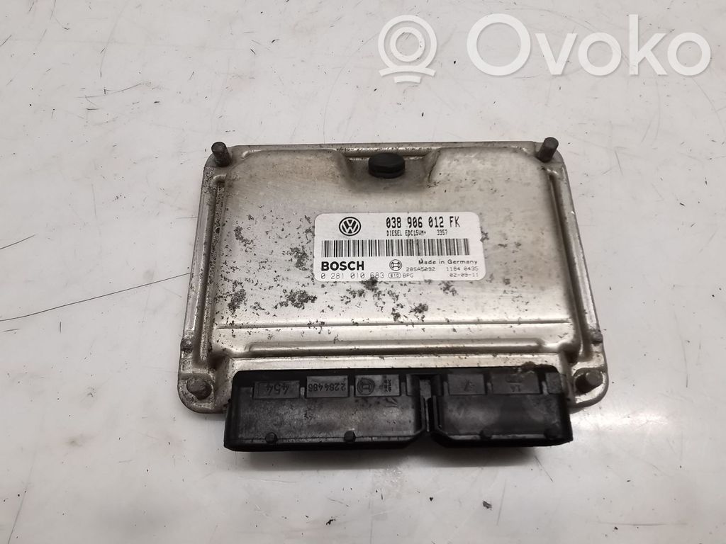 Moottorin ohjainlaite/moduuli   038906012FK