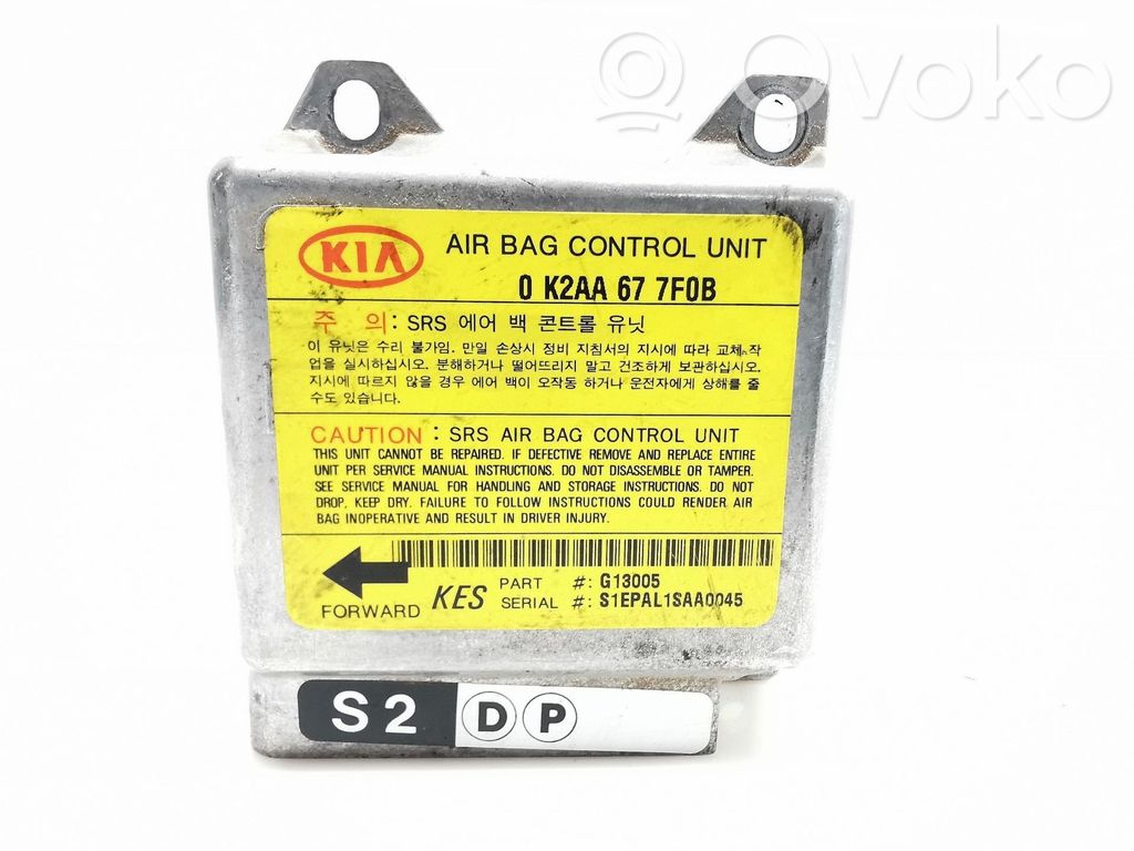 KIA Shuma Airbag control unit/module 
