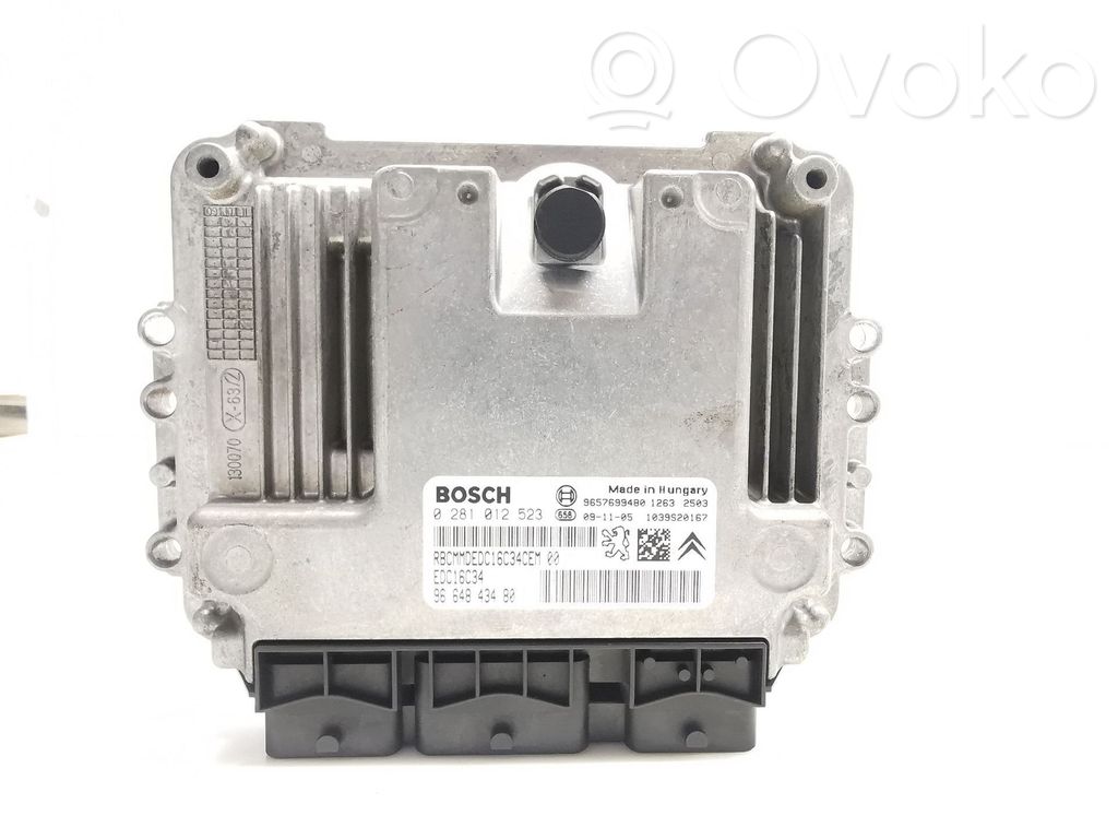 Engine control unit/module   0281012523,EDC16C34