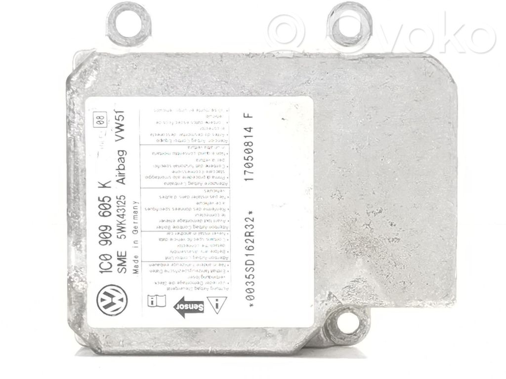 Skoda Fabia Mk1 (6Y) Centralina/modulo airbag