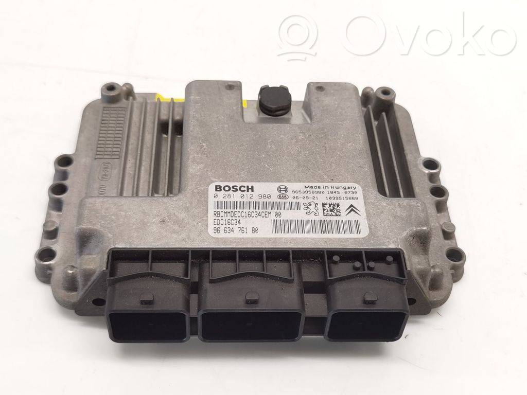 Citroen C4 Grand Picasso Calculateur moteur ECU 