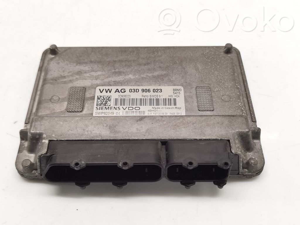 Engine control unit/module   03D906023,5WP40846