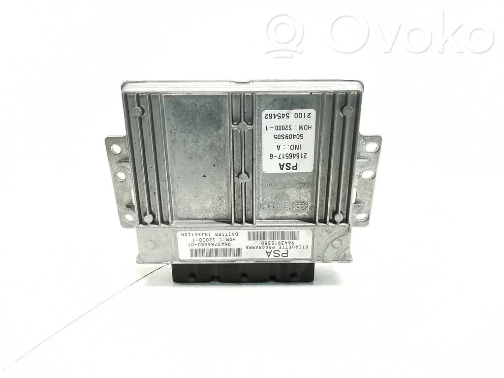 Unidad de control/módulo del motor   9643915380