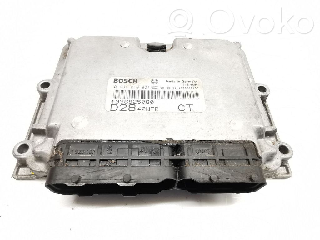 Engine control unit/module   1336825080,0281010931,D2842WFR